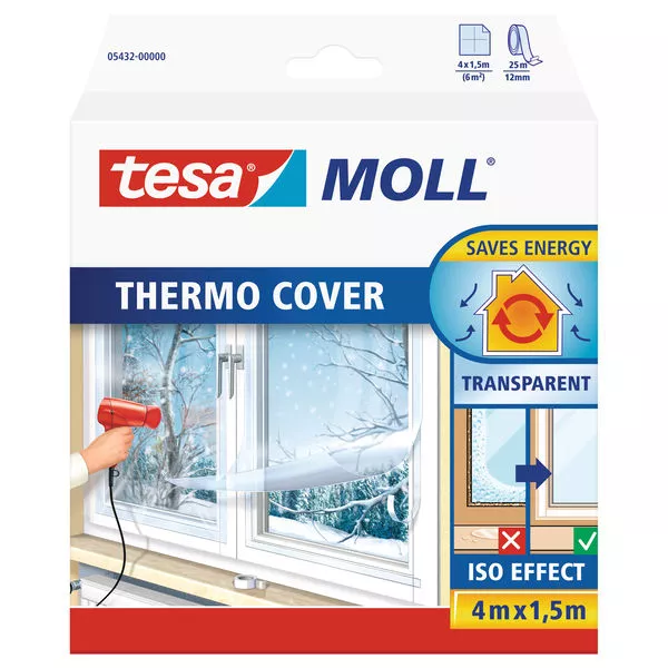 Isolierfolie Thermo Cover 4,00mx1,50m für Fenster