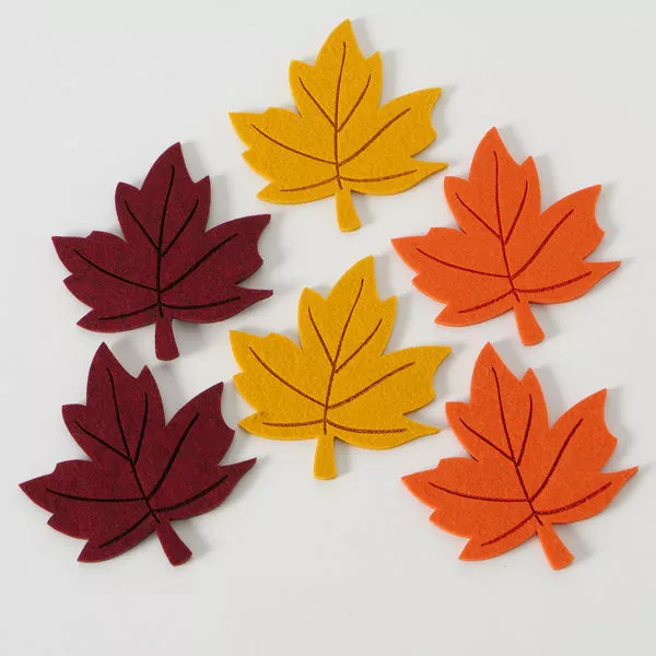 Untersetzer Maple 6tlg. Fbm. B13 H14cm Filz