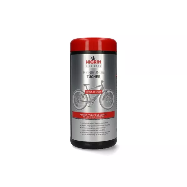 Fahrrad-Reinigungstücher NIGRIN 20St. BIKE-CARE