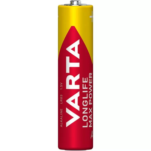 Batterie Longlife Max Power AAA 4er Varta im Blister