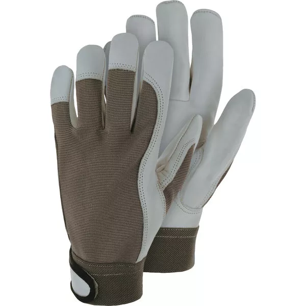 Handschuhe Anoa Klettverschluss Leder 10 pflanzlich gegerbt, Chromfrei