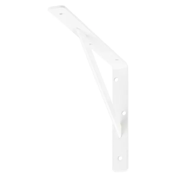 Stegkonsole weiß 500x330x30 mm