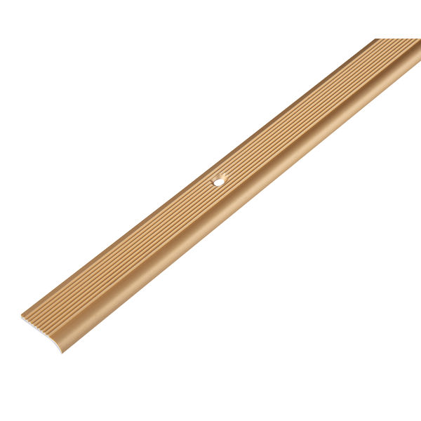 Schutzprofil Alu gold 23x6,3x1000 mm Treppenkante