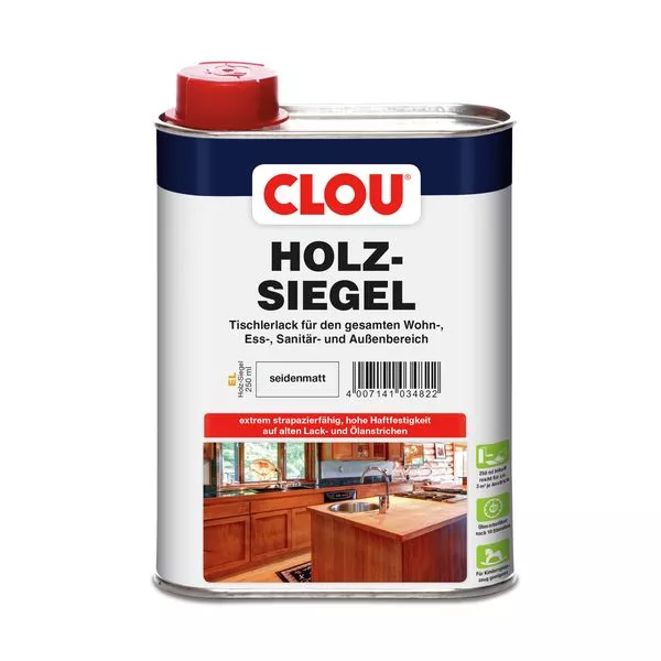 Holz-Siegel EL seidenmatt 250ml Clou