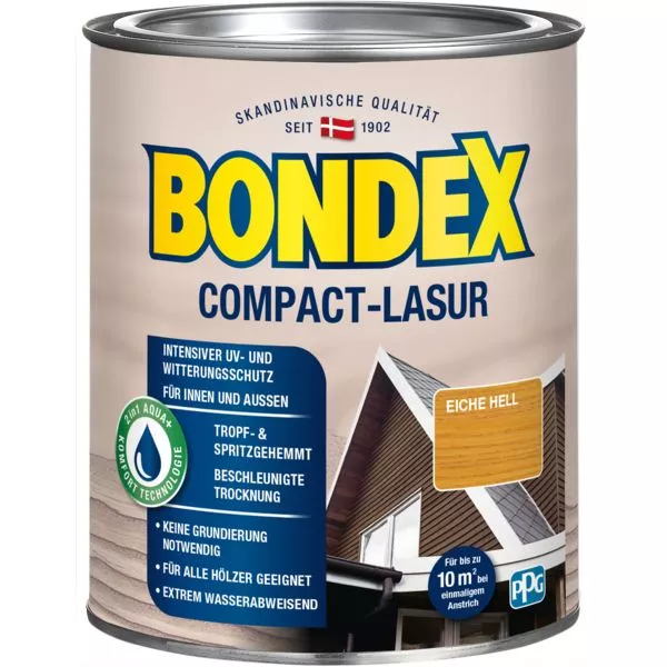 Bondex Compact Lasur Eiche hell 0,75L