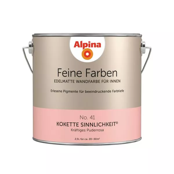 Wandfarbe Kokette Sinnlichkeit 2,5L Feine Farben