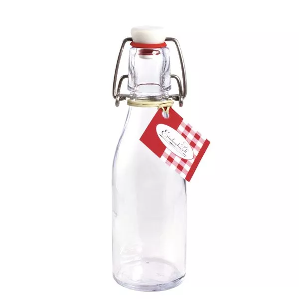 Flasche rund Bügelverschl. 200ml