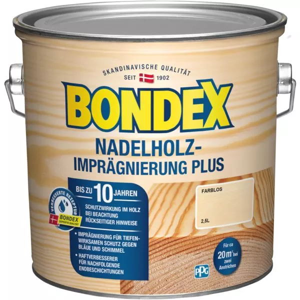 Bondex Nadelholz-Impräg Plus farbl 2,5L farblos
