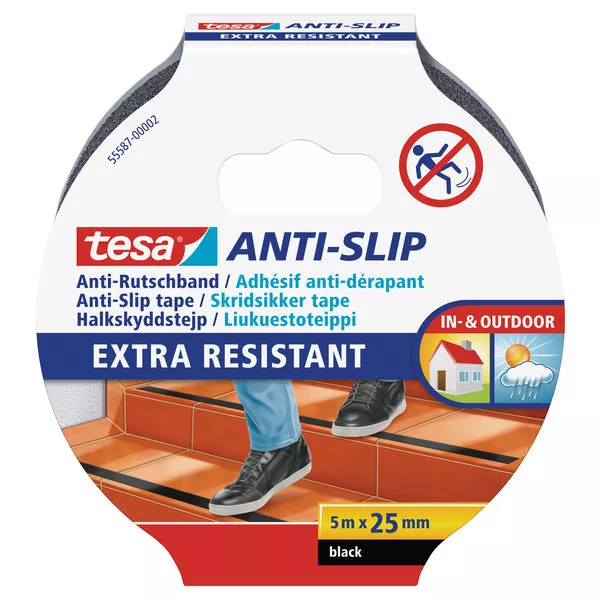 Anti-Rutschband schwarz 5mx25mm