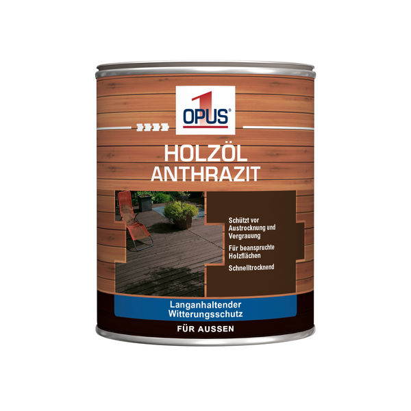 OPUS1 Holzöl anthrazit  750ml
