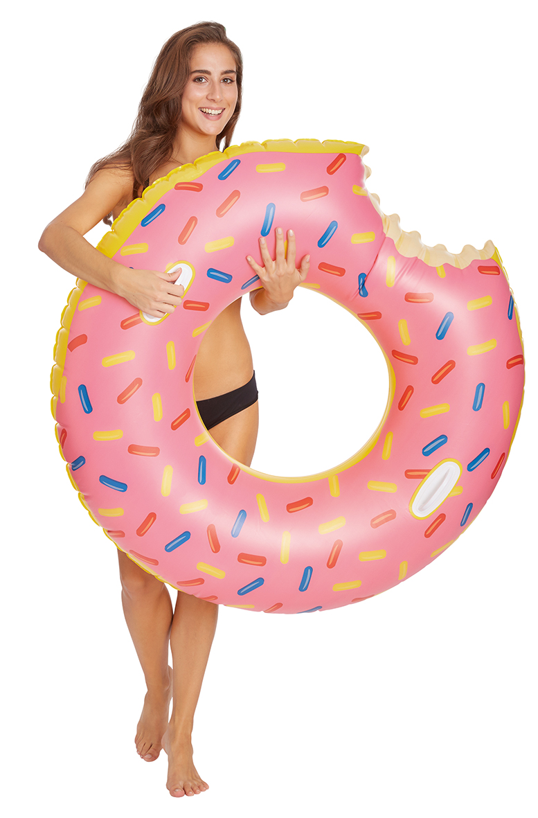 Happy People Donut XXL-Schwimmring, 104 cm