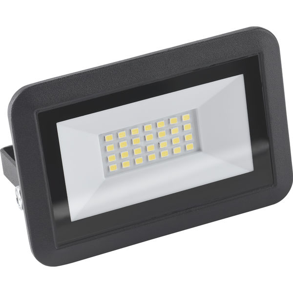 LED-Strahler 20W - schwarz