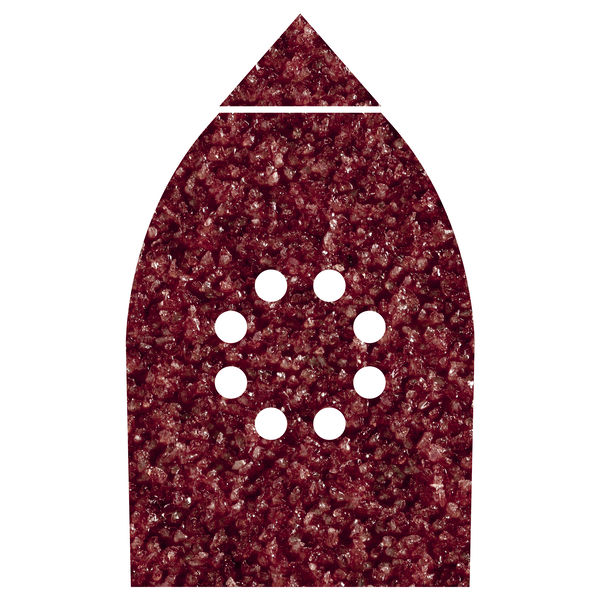 Haft-Schleifblätter Korund K40 107x142mm (6 Stück) f. Delta-/Multischleifer