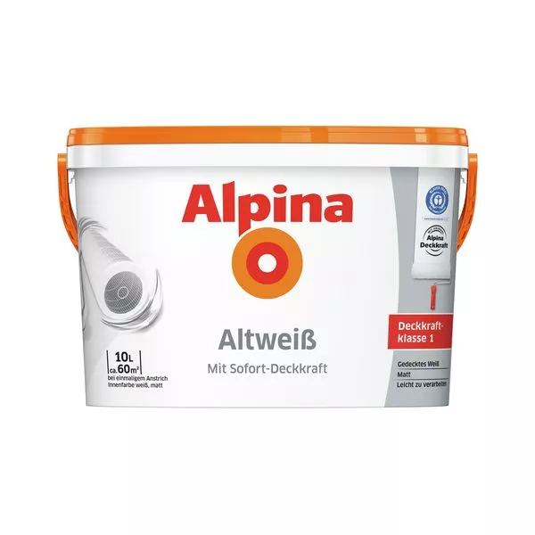 Alpina AltWeiß 10L konservierungsmittelfrei