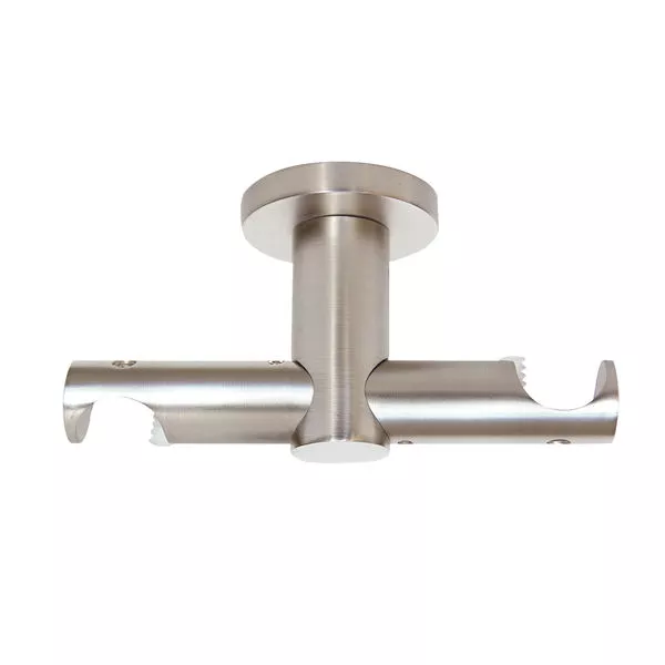 Auflage Deckenträger Innen 2läufig 20mm edelstahl optik