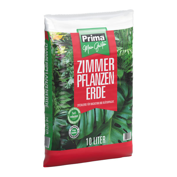 Prima Zimmerpflanzerde Torfreduziert 10l Rez. 50% Torf und 50% Torfersatzstoffe