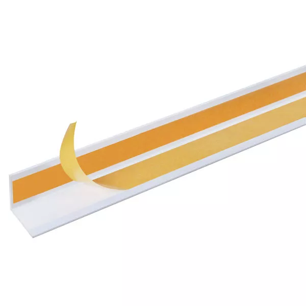 Winkelprofil KU weiß 30x30x1,1x2600 mm selbstklebend