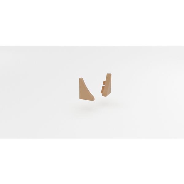 WAP PLUS Abschlusskappe re/li almond almond