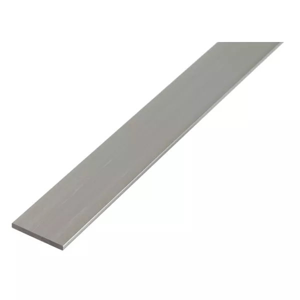 Flachprofil Alu natur 25x2,0x2600 mm