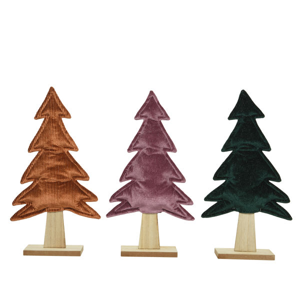 Baum 3fbs. L6-W20-H38.5cm Polyester