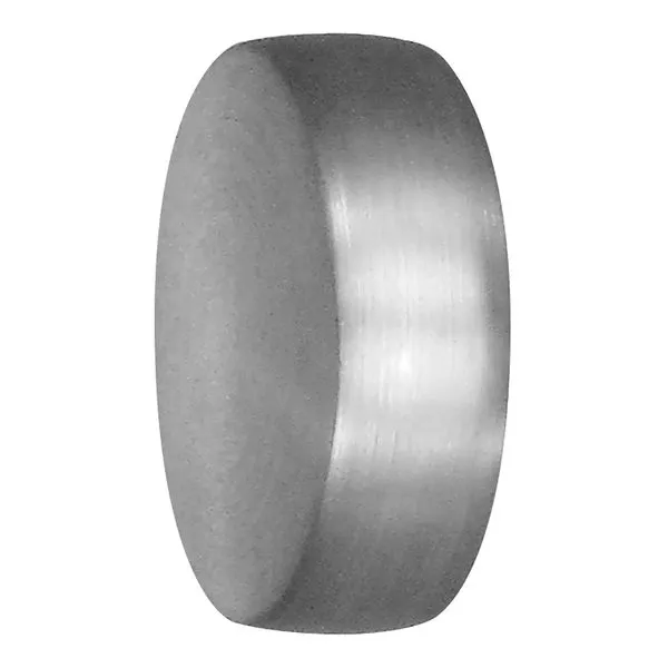 Endstück cap-noble edelstahl-optik 20mm 2 Stück