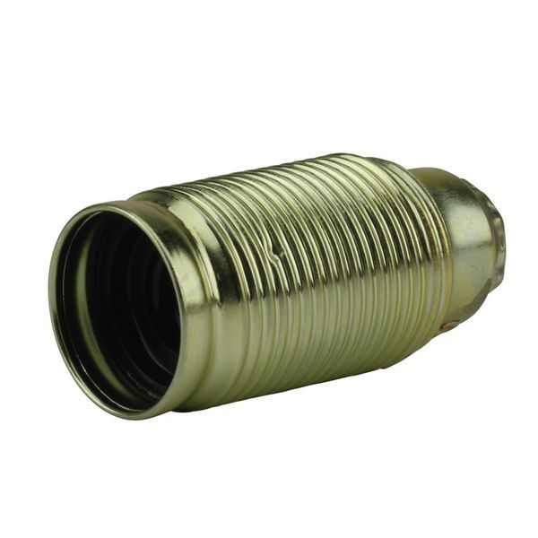 Lampen-Fassung E14, messing Außengewindemantel
