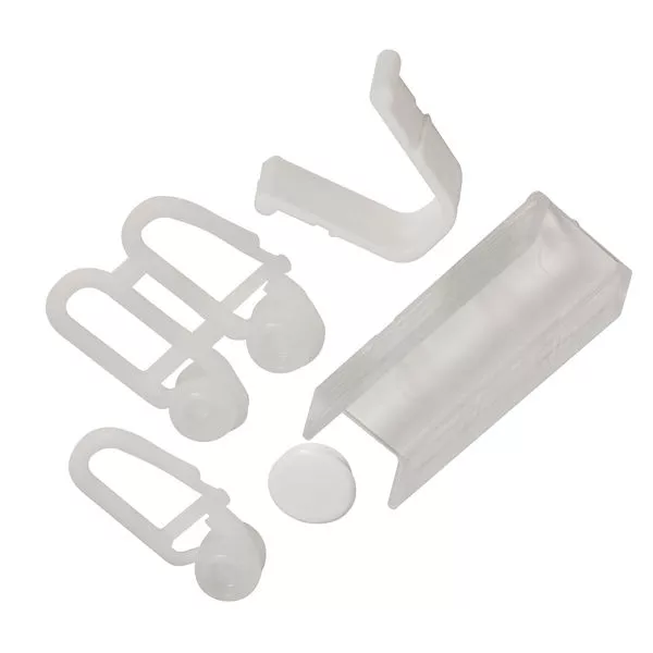 Zubehör-Set f. Vorhangschiene 210-250cm