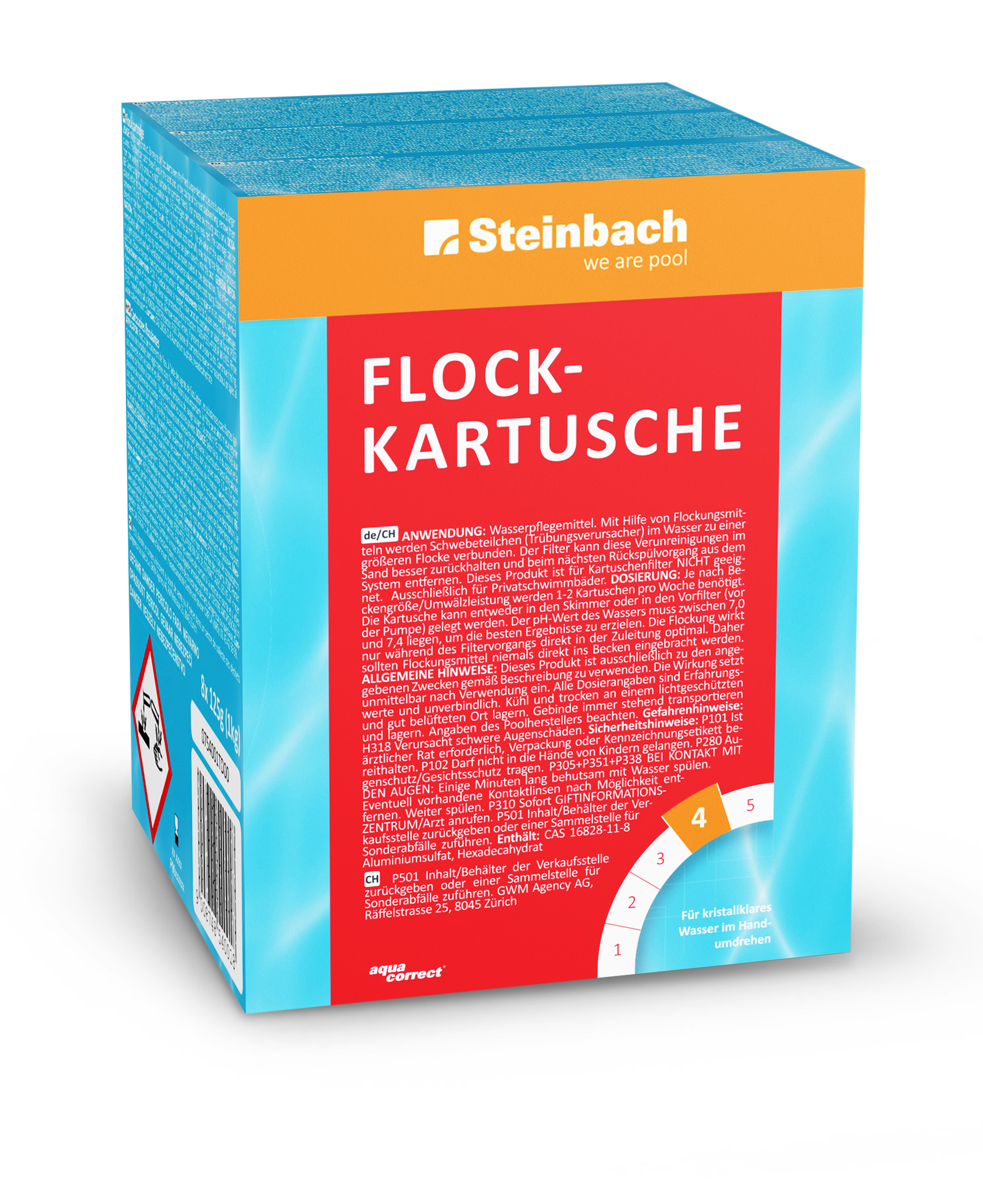 Steinbach Flockkartusche 8x125 g