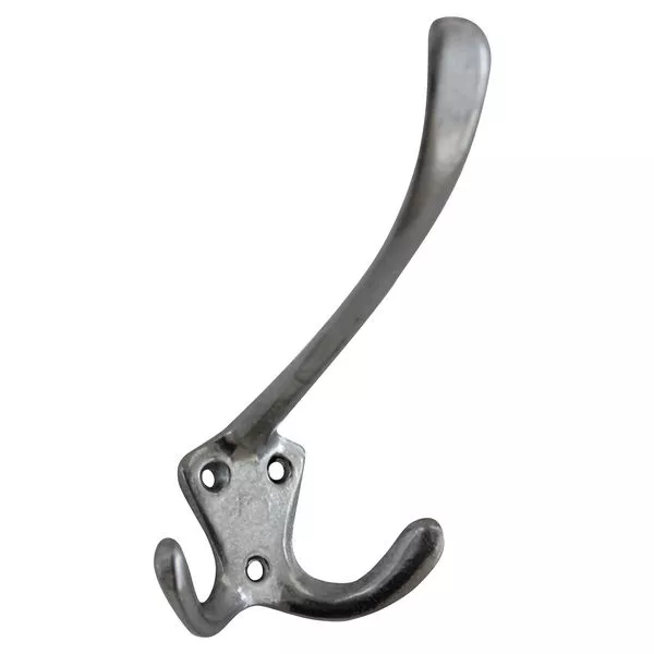 Huthaken leicht Alu poliert 125 mm