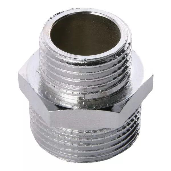 Reduziernippel ms verchr 3/4x1/2" AG