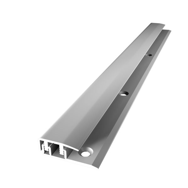 Endprofil PF 577V silber 100 cm Premium Click Vinyl Aluminium eloxiert