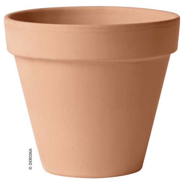 Tontopf Vaso Standard White Garden 31cm helle terracotta
