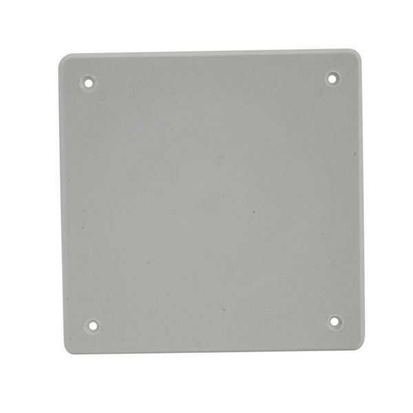 Deckel für UP-Abzweigkasten ws 100x100mm