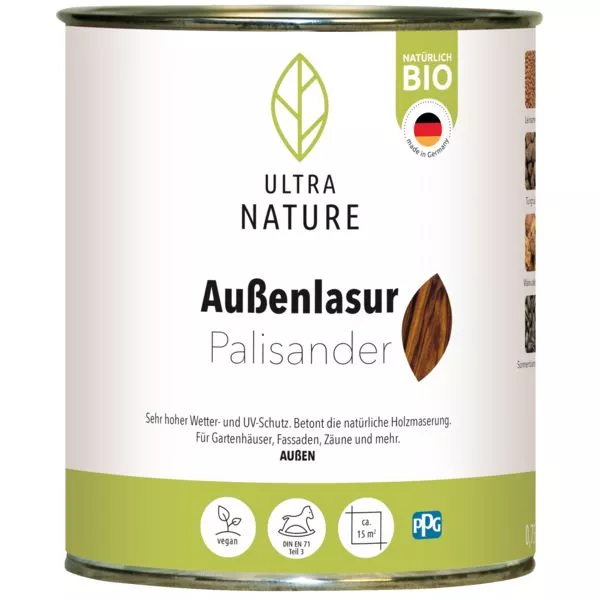 Ultra Nature Außen Lasur Palisand. 0,75L