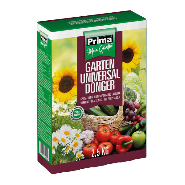 Prima Garten Universaldünger 2,5kg NPK 7+5+8 (+3) Faltschachtel