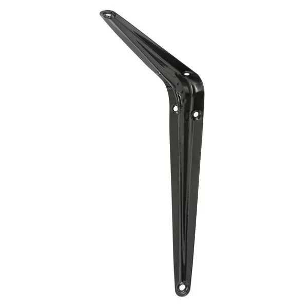 Stahlblechkonsole schwarz 300x350x44 mm