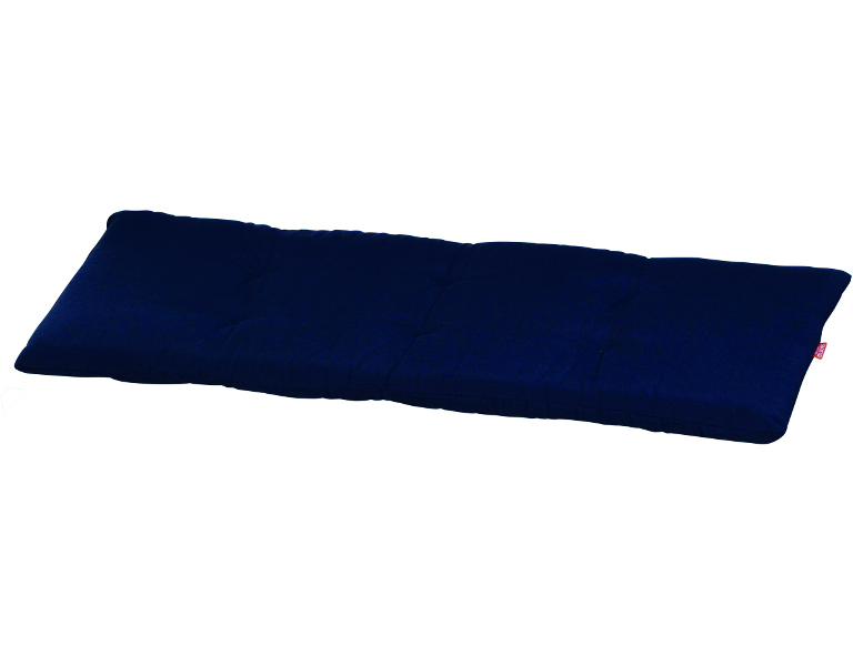 Siena Garden Bankauflage Tessin 110 cm, Dessin Uni Blau