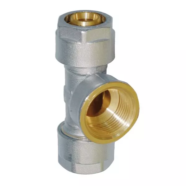 Wiroflex Klemm T-Stück 16 X 1/2 Innengewinde