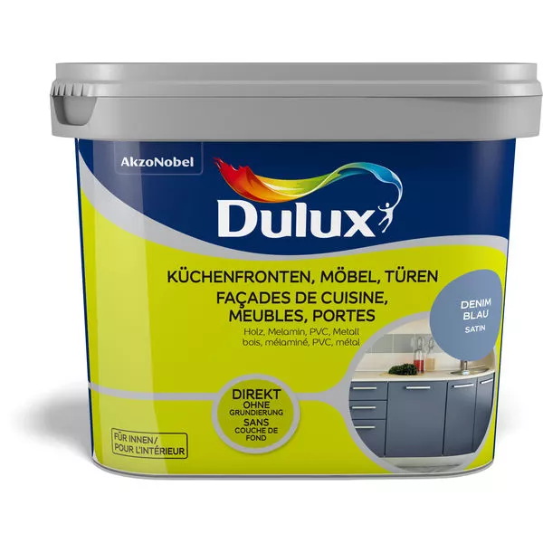 Küchenmöbel u.Türenfarbe sm blau 750ml Dulux