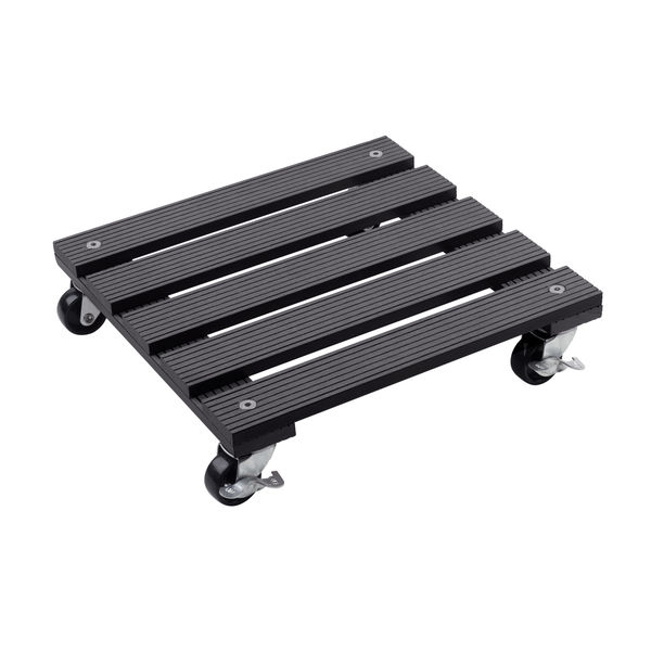 Pflanzenroller 30x30cm WPC anthraz-