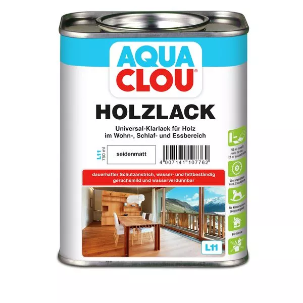 Holzlack Aqua SDM. L11 750ml Clou