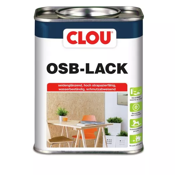 OSB- Lack farblos 750ml Clou