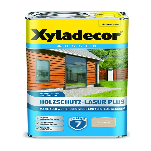 Xyladecor Holzschutzlasur Plus Weißbuche 4 l