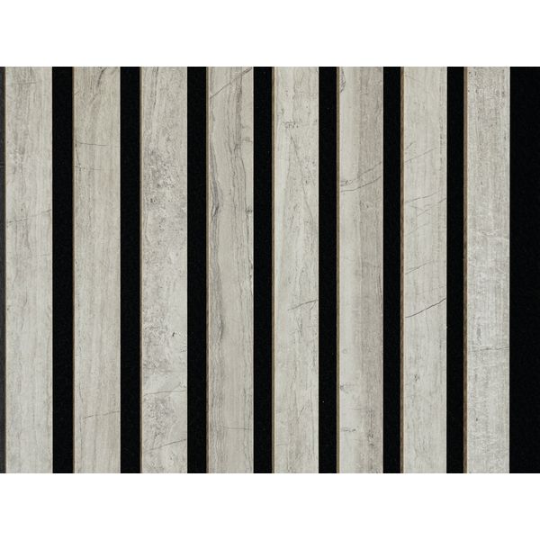 Akustikpaneel Gravel Stone 2600x330x20mm acoustic sense MDF-foliert 7035