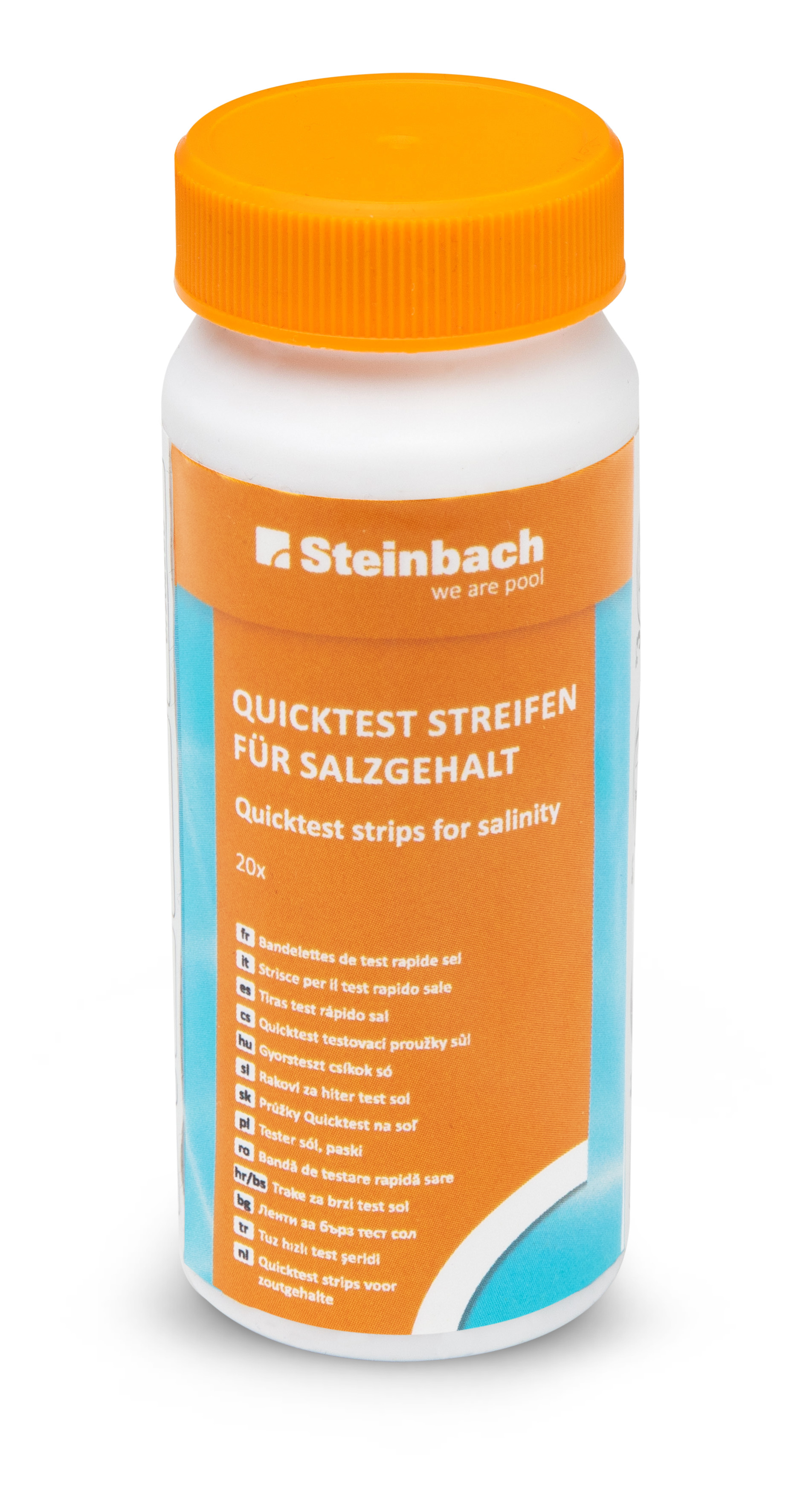 Steinbach Quicktest-Streifen Salzgehalt, 20 Stk.