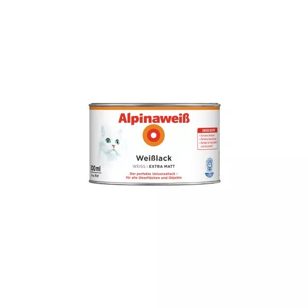 Alpinaweiß Weißlack extramatt 300ml