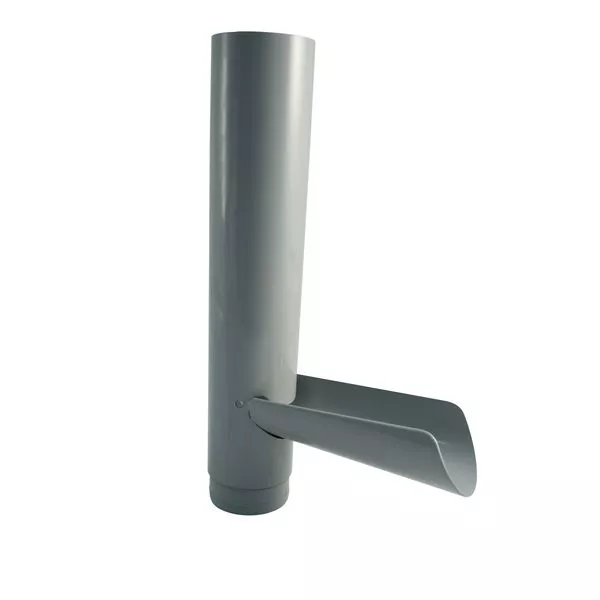 Wasserablauf 105 grau