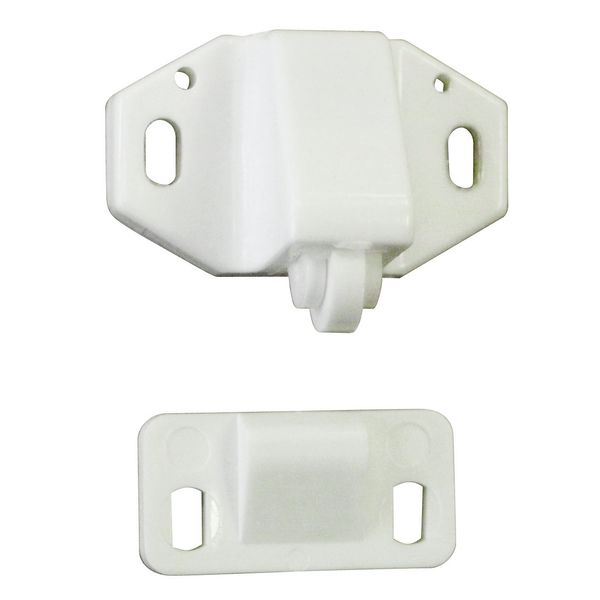 Möbelschnäpper Kunststoff weiß 55x37 mm (2 Stück)