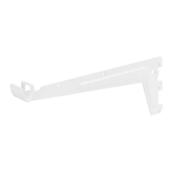 Träger für Kleiderstange weiß 330 mm