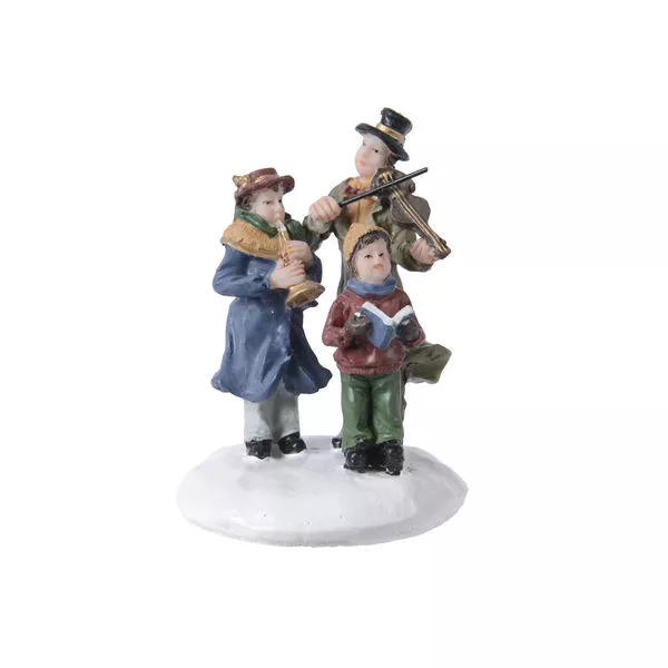 Straßen Musikanten bunt 5.5x5.5x7.5cm